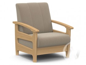 Кресло для отдыха Омега (бук лак/CATANIA LATTE) в Ханты-Мансийске - xanty-mansijsk.katalogmebeli.com | фото